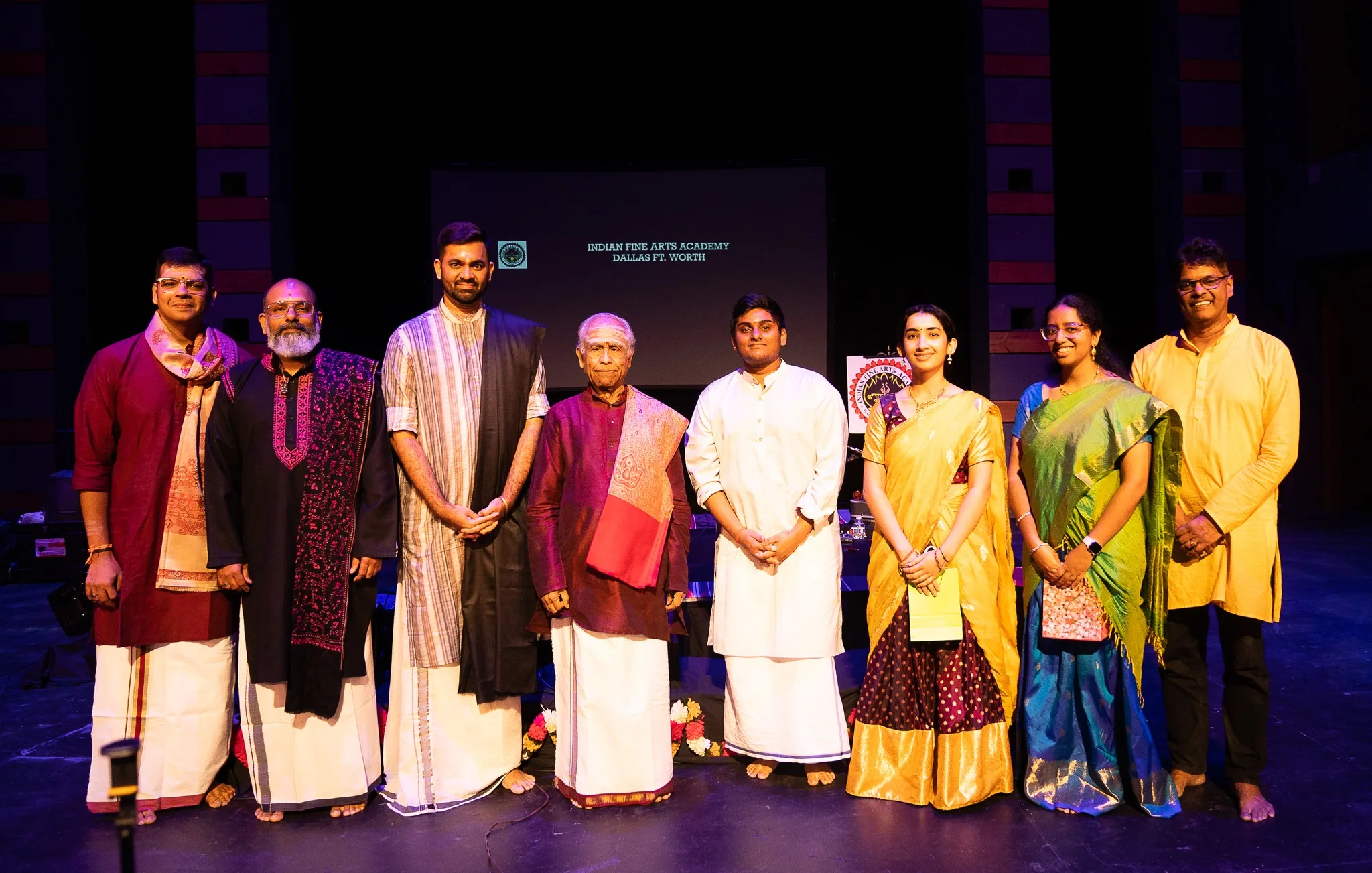 IFAA DFW Nirantara — artists group photo