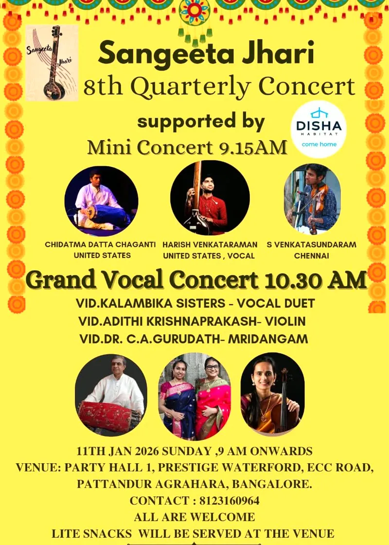 Sangeeta Jhari, Bangalore — Jan 2026